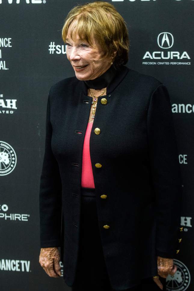 Chris Detrick  |  The Salt Lake Tribune
Shirley MacLaine poses for photographs before the premiere of 'The Last Word' at the Eccles Theater during the 2017 Sundance Film Festival in Park City on Tuesday, Jan. 24, 2017.
