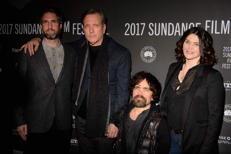 Trent Nelson  |  The Salt Lake Tribune
The cast of "Rememory" arrive for the premiere of the film Wednesday, Jan. 25, at the 2017 Sundance Film Festival in Park City.