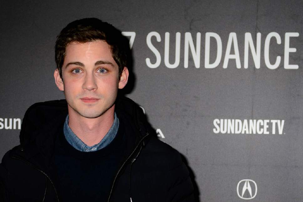 Trent Nelson  |  The Salt Lake Tribune
Actor Logan Lerman as the film  "Sidney Hall" makes its premiere Wednesday, Jan. 25, 2017, at the 2017 Sundance Film Festival in Park City.