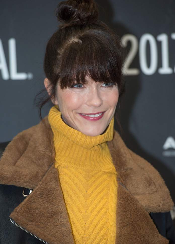 Leah Hogsten  |  The Salt Lake Tribune
Katie Aselton arrives for the premiere of "Fun Mom Dinner," starring Katie Aselton, Bridget Everett and Molly Shannon, Friday, Jan. 27, at the 2017 Sundance Film Festival in Park City. In the film, the four women, whose kids are in the same preschool class, get together for dinner -- and things take an unexpected turn.