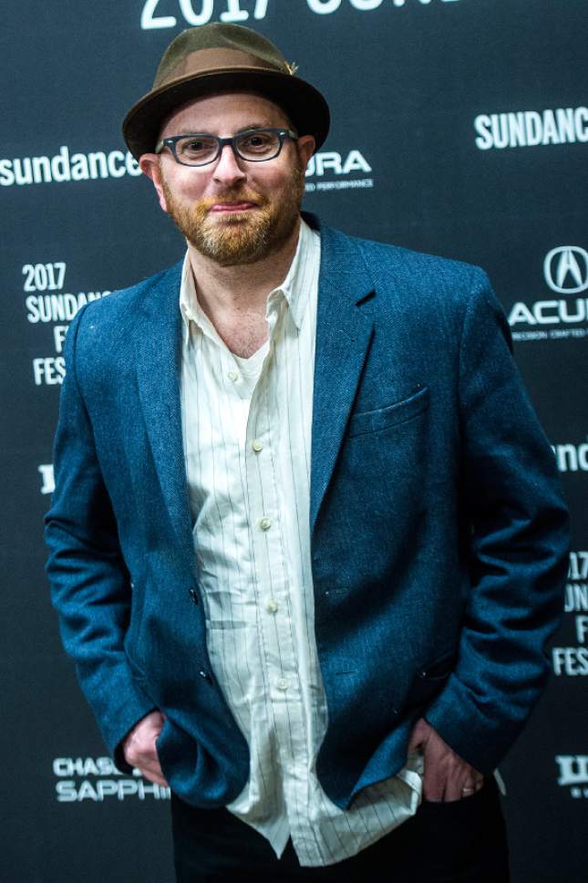 Chris Detrick  |  The Salt Lake Tribune
Screenwriter Stuart Ross Fink poses for photographs before the premiere of 'The Last Word' at the Eccles Theater during the 2017 Sundance Film Festival in  Park City on Tuesday, Jan. 24, 2017.