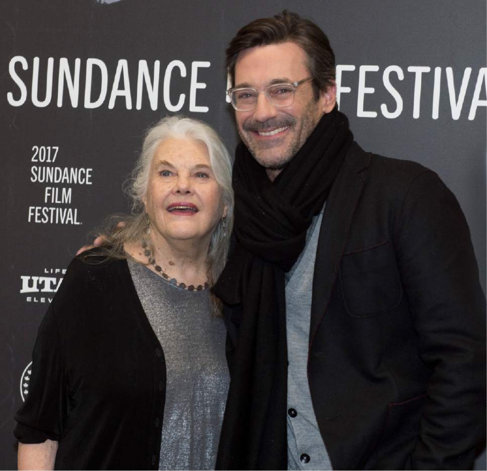 Rick Egan  |  The Salt Lake Tribune

 Lois Smith and Jon Hamm, at the Ecceles Theatre for the premiere of "Marjorie Prime" at the 2017 Sundance Film Festival, in Park City, Monday, January 23, 2017.