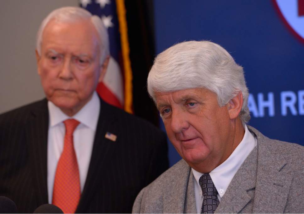 Leah Hogsten  |  Tribune file photo
Rep. Rob Bishop, R-Utah, did not respond to a Tribune request for comment on the Trump administration's policy on refugees and immigration from seven Muslim-majority nations.