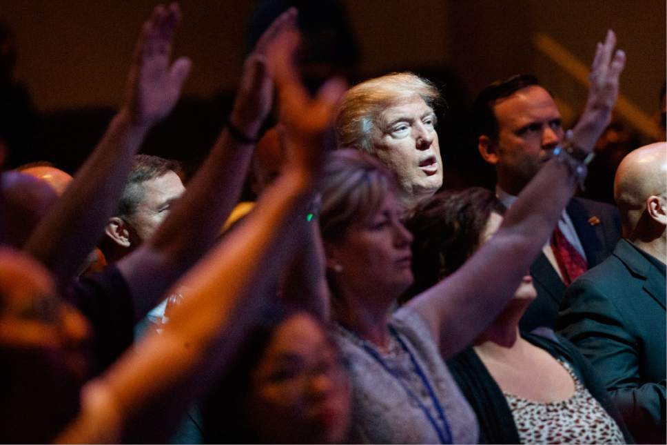 Trump&#39;s church-politics idea drawing opposition from, of all places, churches - The Salt Lake ...