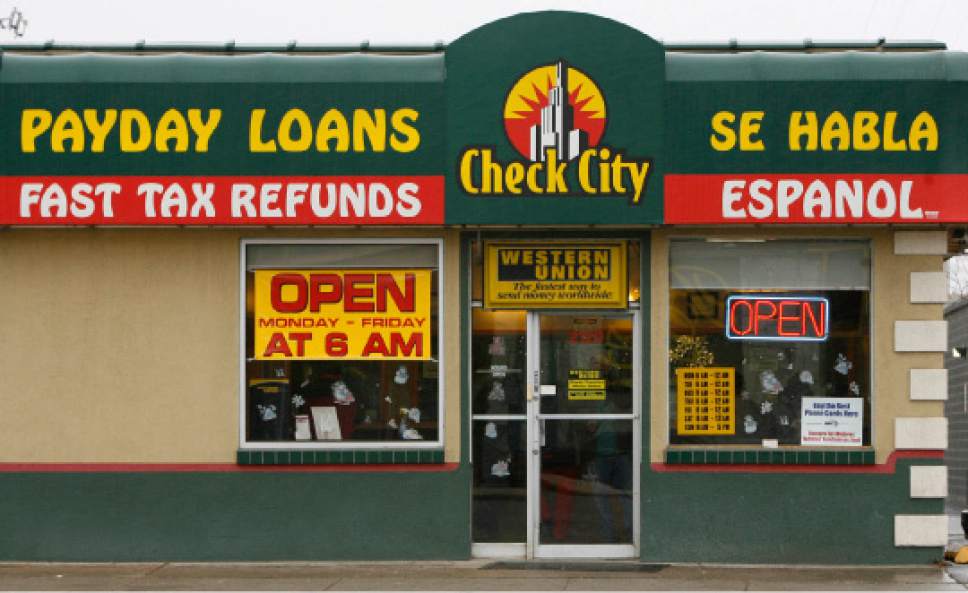 Leah Hogsten  |  Tribune file photo
New regulations for payday lenders are advancing in the Utah Legislature.
