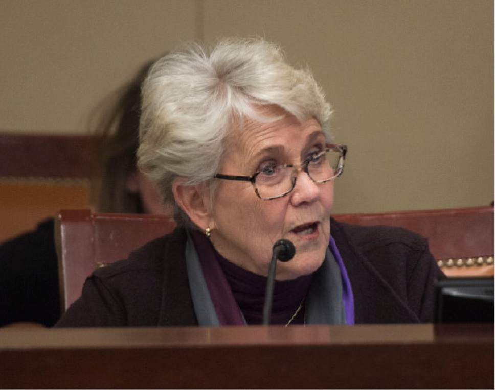 Steve Griffin  |   Tribune file photo


Rep. Carol Spackman Moss, D-Holladay, is sponsoring a resolution encouraging Utah high schools to start later for the good of the students.