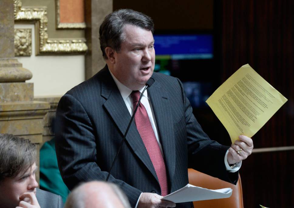 Al Hartmann  |   Tribune file photo
Rep. LaVar Christensen, R-Draper, pushes family values in his legislation in the state Capitol and is considered by some to be a moral crusader.