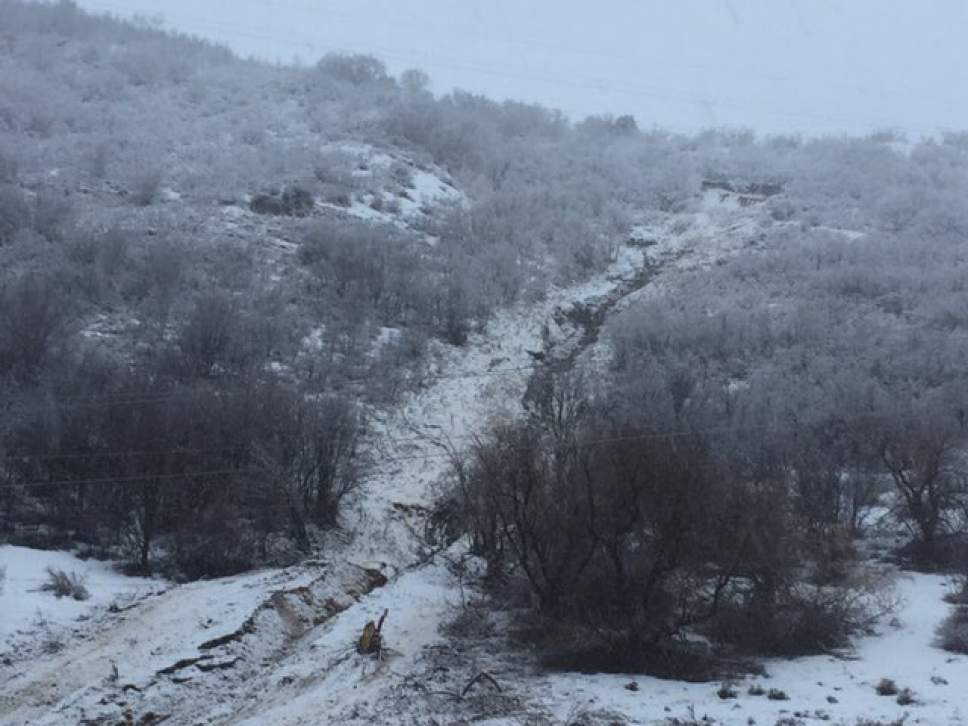 Rain and melting snow in northern Utah unleash mudslide, continue to