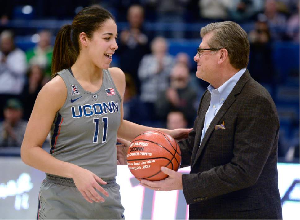 UConn seeking 100th straight win Monday The Salt Lake