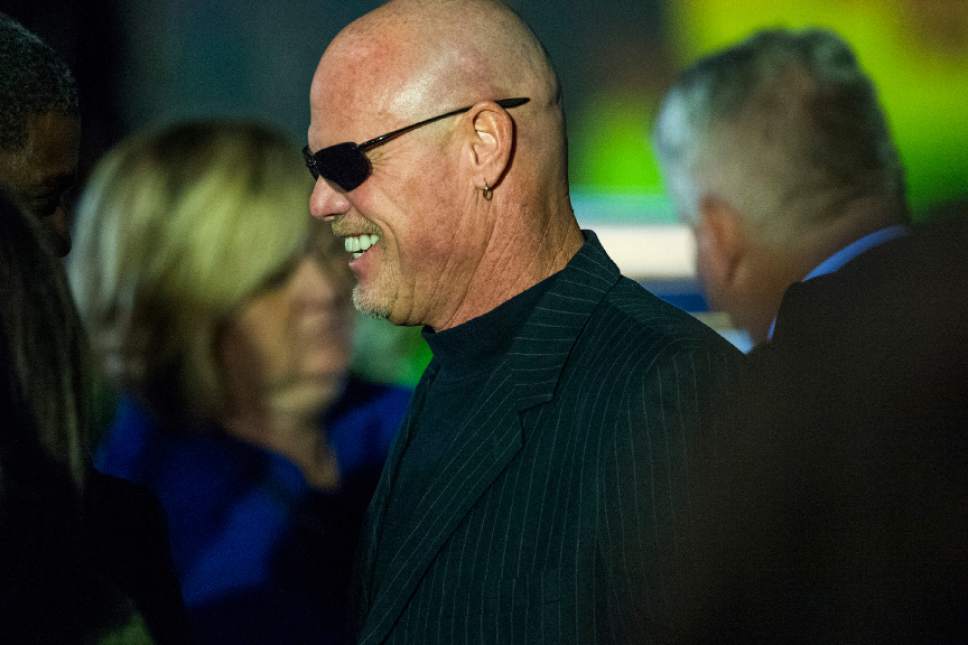 Chris Detrick  |  The Salt Lake Tribune
Jim McMahon attends the public service for LaVell Edwards at Utah County Convention Center in Provo Friday January 6, 2017.