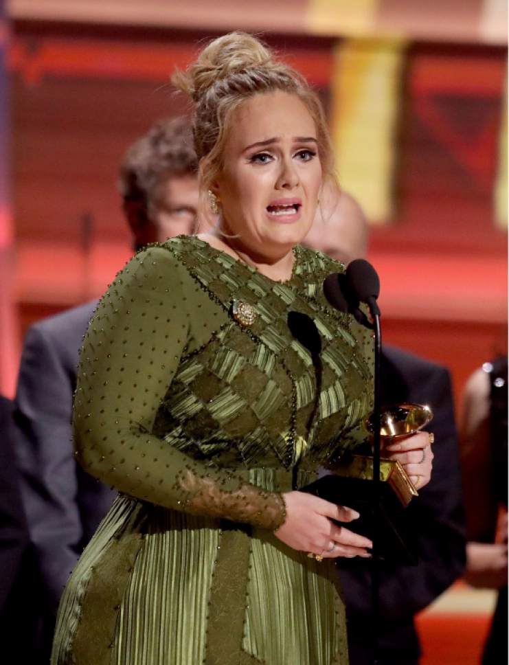 Adele wins top Grammys, but pays tribute to Beyonce The Salt Lake Tribune