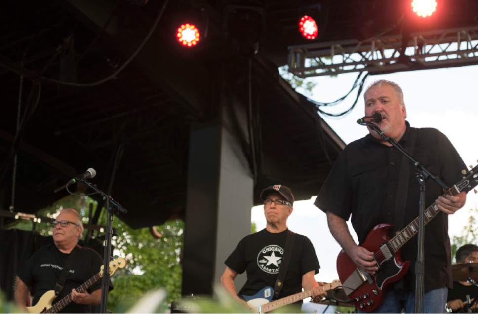 Steve Griffin | The Salt Lake Tribune

Los Lobos, seen here performing at Red Butte Garden Amphitheatre in August as part of the Wheels of Soul 2016 Summer Tour, return to Salt Lake City for a concert Sunday at The State Room  in Salt Lake City.