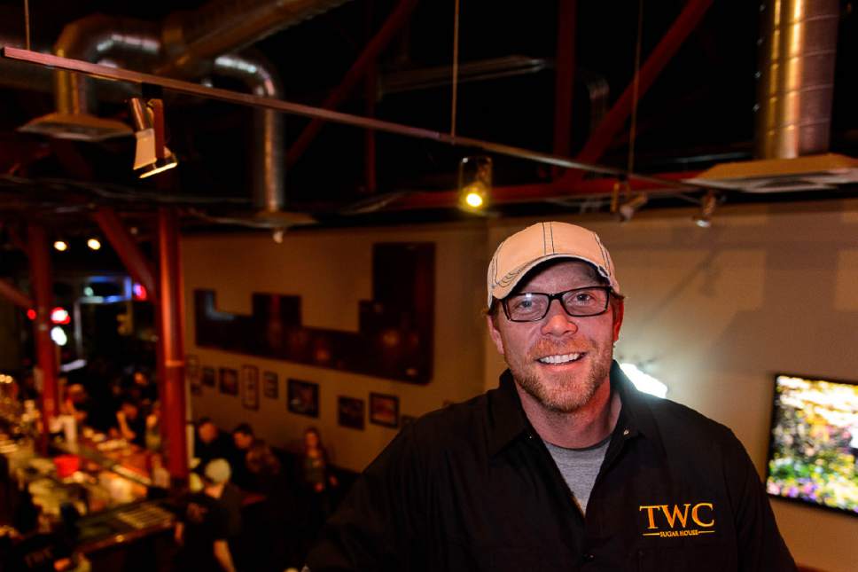 Trent Nelson  |  The Salt Lake Tribune
Jess Wilkerson, owner of Trolley Wing Co.