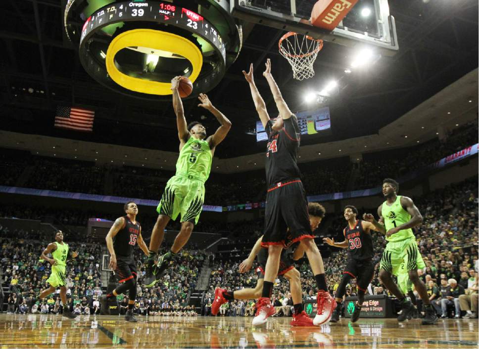 Utah Basketball Shorthanded Utes Get Worked At Oregon 79