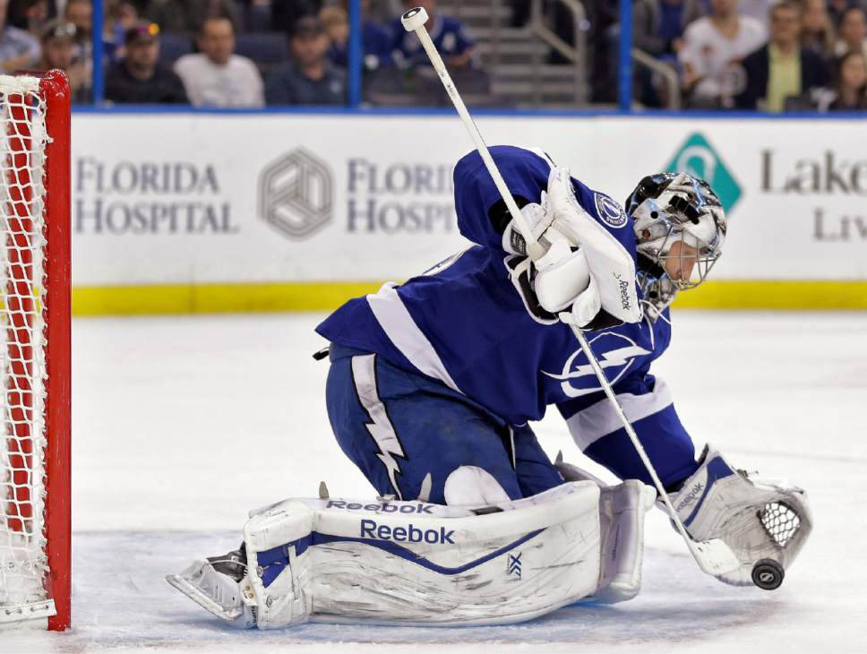 NHL LA Kings acquire goalie Ben in trade with Lightning The