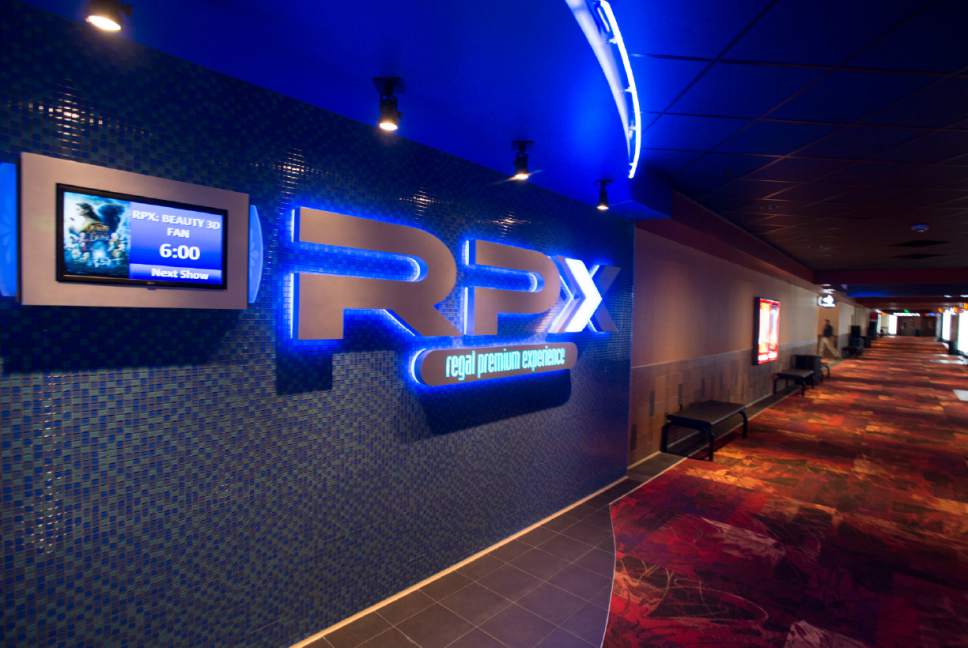 Rick Egan  |  The Salt Lake Tribune

Regal Crossroads 14, a deluxe movie theater multiplex on Redwood Road in Taylorsville, celebrated its grand opening Thursday, March 16, 2017.