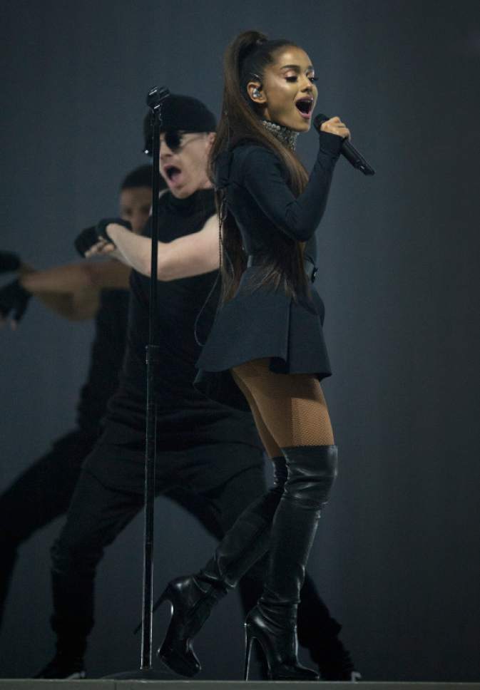 Photo gallery: Ariana Grande puts on a big show at The Viv - The Salt Lake  Tribune