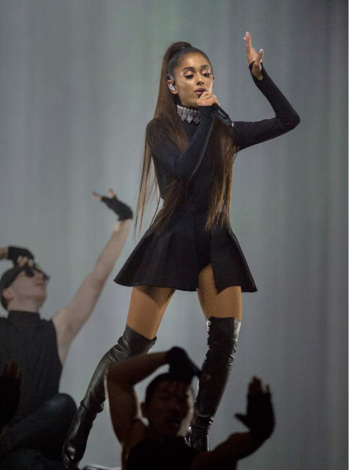 Photo gallery: Ariana Grande puts on a big show at The Viv - The Salt Lake  Tribune