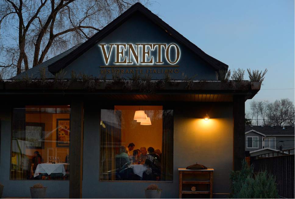 Scott Sommerdorf | The Salt Lake Tribune
At Veneto in Salt Lake City, northern Italian fine dining featuring polentas, pastas, meats and more is set in a home-like setting where owners Amy and Marco Stevanoni welcome you to their table.