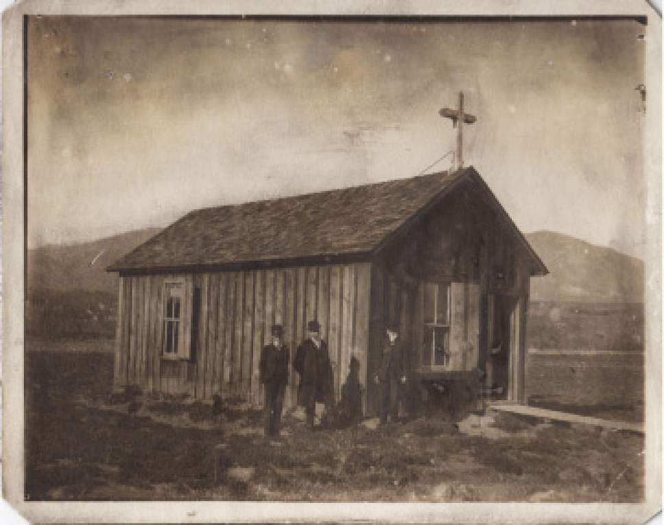 |  Courtesy

The original St. John's in Salt Lake City on 900 East and 1700 South 1890.