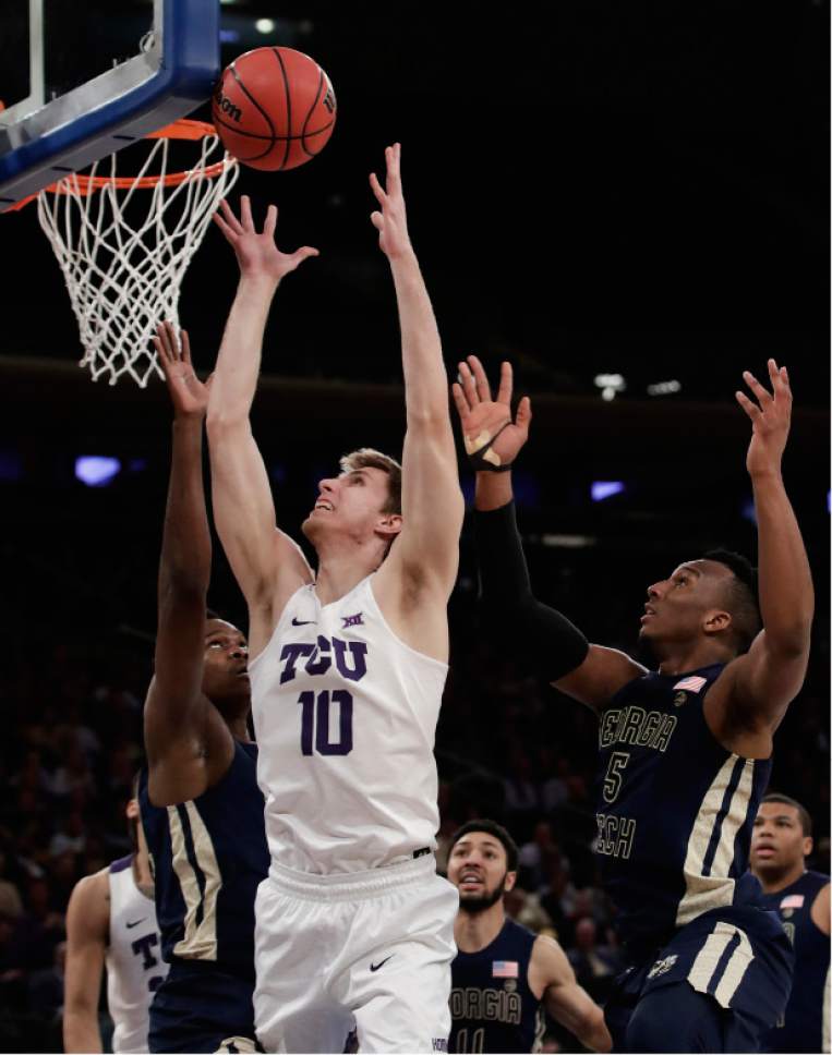 College basketball: TCU routs Georgia Tech for first NIT title - The