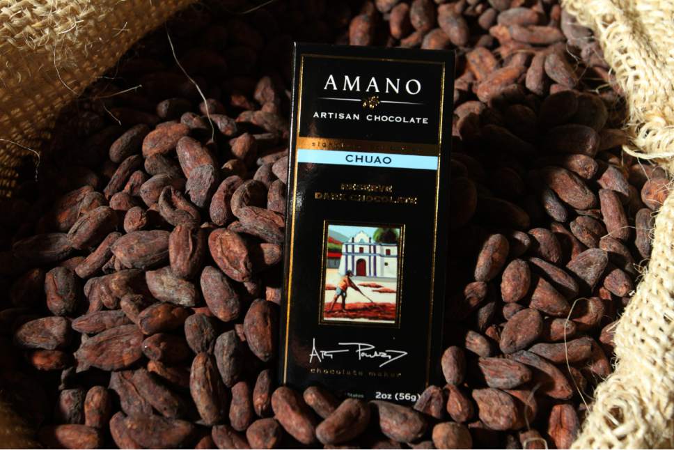Rick Egan   |  The Salt Lake Tribune

Amano's single bean chocolates has received numerous awards since launching  in 2007.