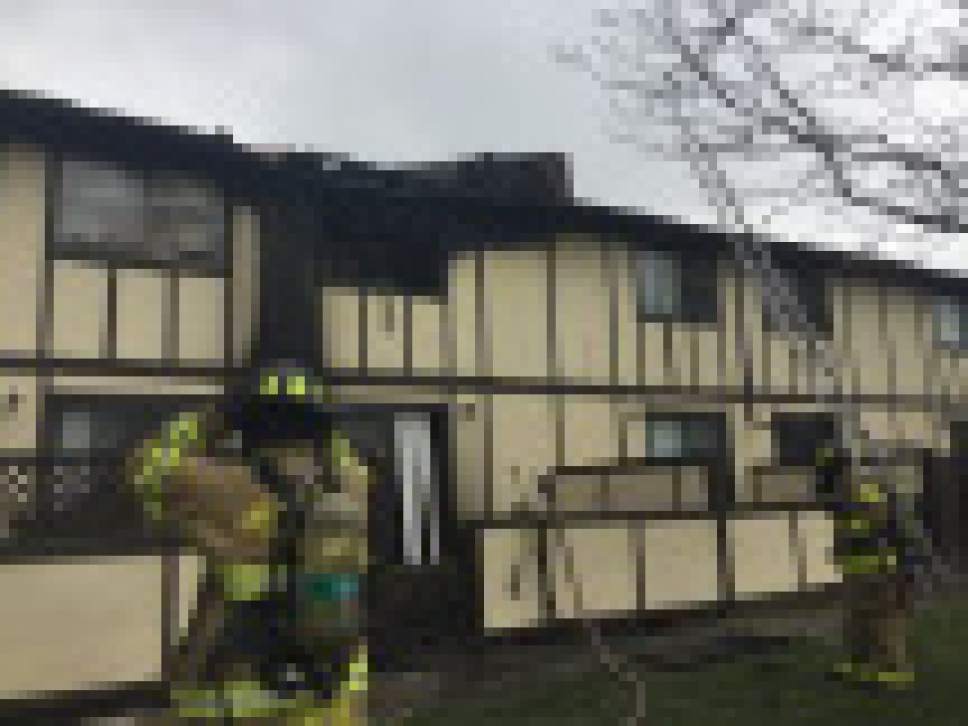 Salt Lake City crew extinguishes apartment fire The Salt Lake Tribune