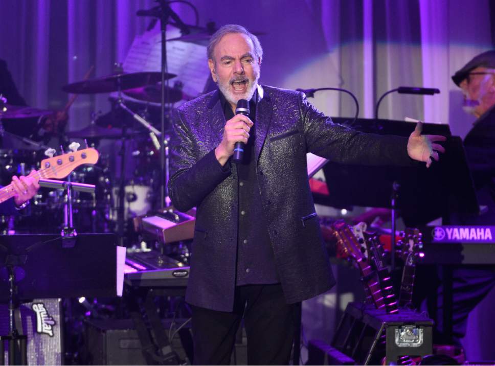 Neil Diamond performs at the Clive Davis and The Recording Academy Pre