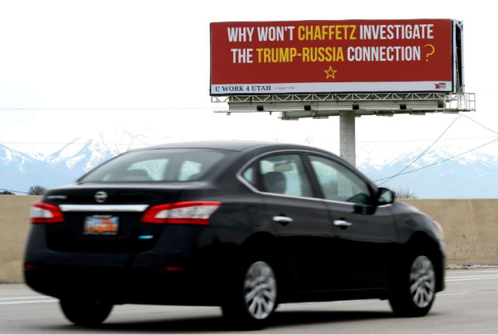 Steve Griffin  |  The Salt Lake Tribune


Billboard in Utah County on I-15 between Center Street and University Parkway in Provo Tuesday April 11, 2017.