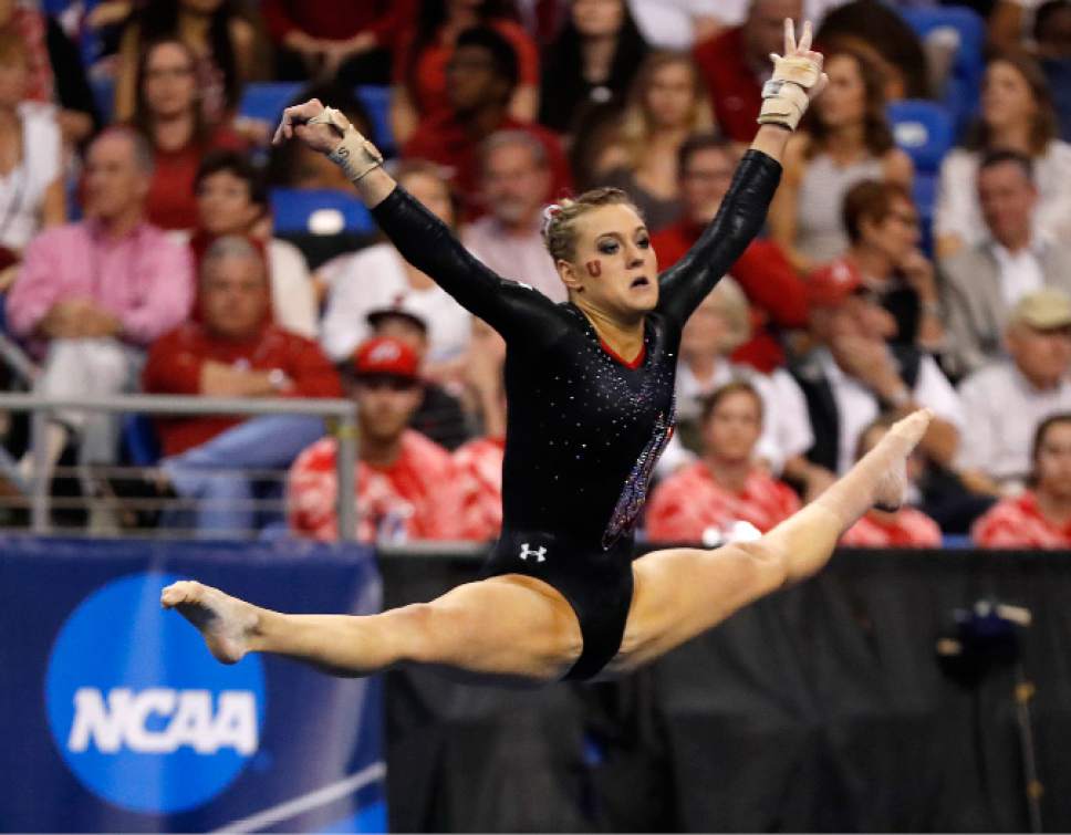 Utah gymnastics Skinner completes fabulous freshman season The Salt