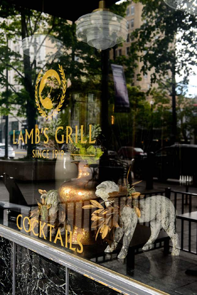 Trent Nelson  |  The Salt Lake Tribune
Lamb's Grill in Salt Lake City has closed, Thursday April 27, 2017.