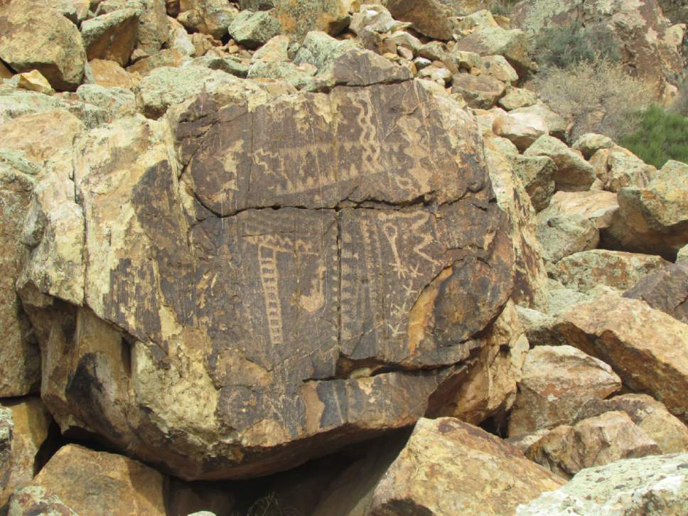 Tom Wharton  |  Special to The Salt Lake Tribune


The Parowan Gap in Utah's Iron County  includes a treasure trove of petroglyphs.