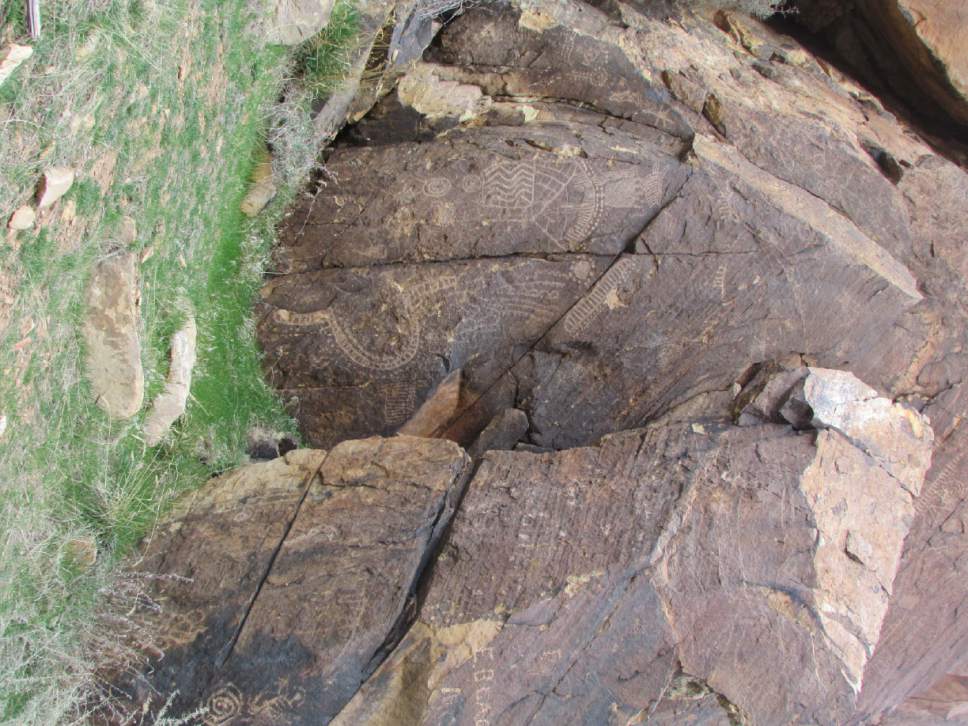 Tom Wharton  |  Special to The Salt Lake Tribune


The Parowan Gap in Utah's Iron County  includes a treasure trove of petroglyphs.