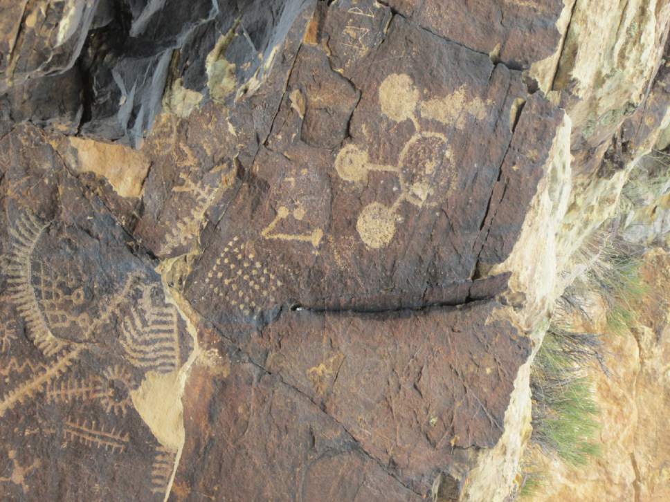 Tom Wharton  |  Special to The Salt Lake Tribune


The Parowan Gap in Utah's Iron County  includes a treasure trove of petroglyphs.