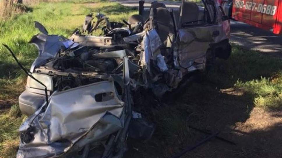 Fremont High Critically Hurt In Dump Truck Vs Car Crash The Truck Vs Car Crash Courtesy Of Weber County SheriffĂs Office A Female Fremont High School Student Was Critically Injured Wednesday