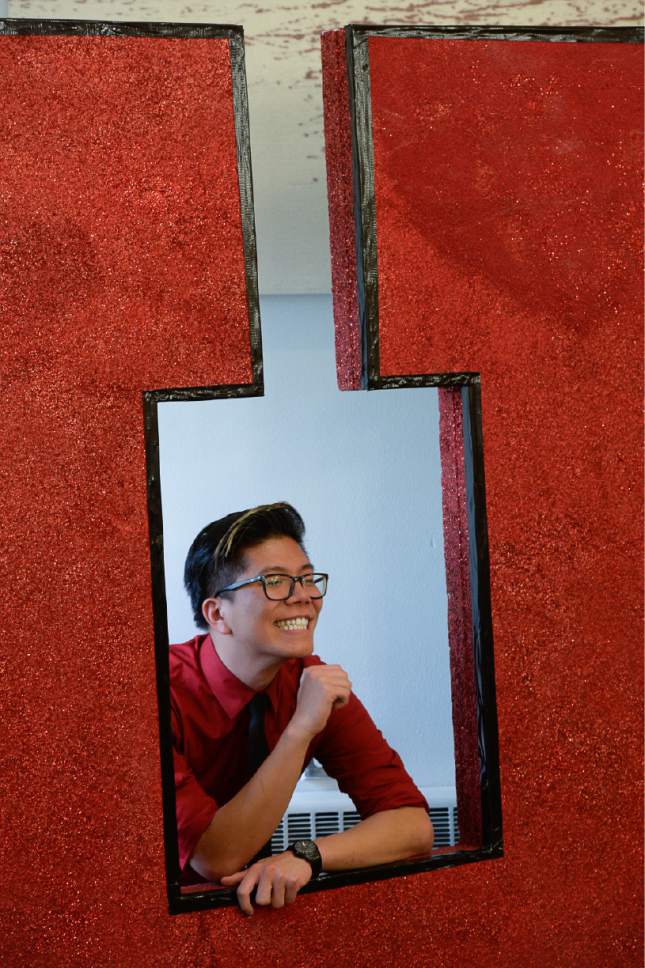 Francisco Kjolseth | The Salt Lake Tribune
Brian Truong poses for a photograph as the University of Utah's Center for Ethnic Affairs holds its annual graduation celebration for students and their families in a more intimate event prior to commencement ceremonies on Thursday at the A. Ray Olpin Union Building. Truong will be graduating with a bachelors of science in business administration.