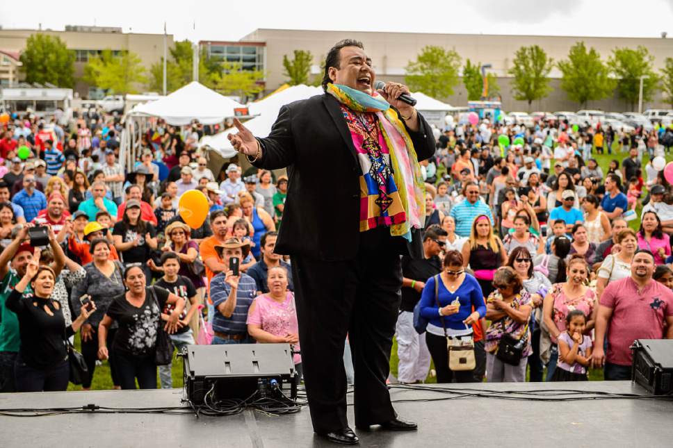 Trent Nelson  |  The Salt Lake Tribune
Telemundo 10 Utah hosts a Cinco de Mayo festival in West Valley City from 11 a.m. to 7 p.m. It is billed as the biggest annual Hispanic celebration in the state on Saturday.