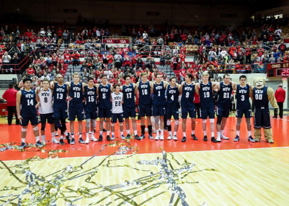 NCAA Men's Volleyball Ohio State sweeps BYU for national title The