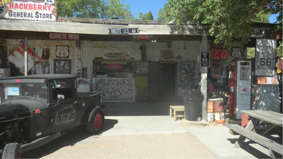 Tom Wharton  |  Special to The Tribune


Scenes  along historic Route 66 in Hackberry, Ariz.