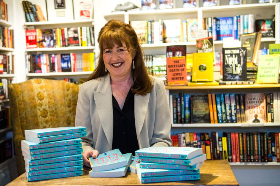 Chris Detrick  |  The Salt Lake Tribune
Author Laura McBride poses for a portrait at Kings English Bookshop Wednesday May 6, 2015.