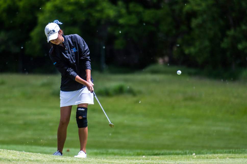 Girls' golf: Blair continues family's dominance, leads Bingham to 5A ...