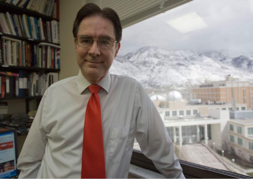 Tribune file photo
Richard Davis, a political science professor at Brigham Young University and former chairman of the Utah County Democratic Party, will lead a new United Utah Party.
