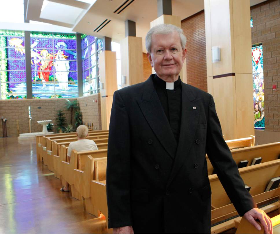 Al Hartmann  |  The Salt Lake Tribune

Monsignor Terence Moore