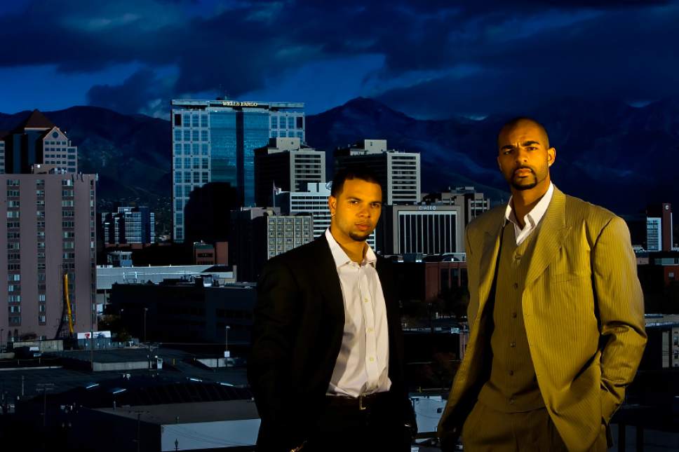 Chris Detrick  |  Tribune file photo

Utah Jazz's Deron Williams and Carlos Boozer pose for a portrait.