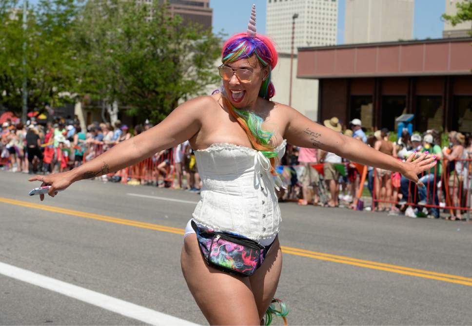 Pride parade attendees feel sense of urgency to 'elevate' the LGBTQ