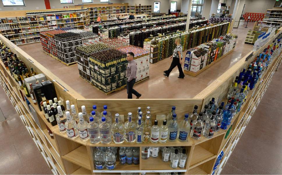 Francisco Kjolseth  |  The Salt Lake Tribune
The new West Valley City state liquor store is one of three on the Wasatch Front testing out a new retail tracking system to improve product selection and availability.