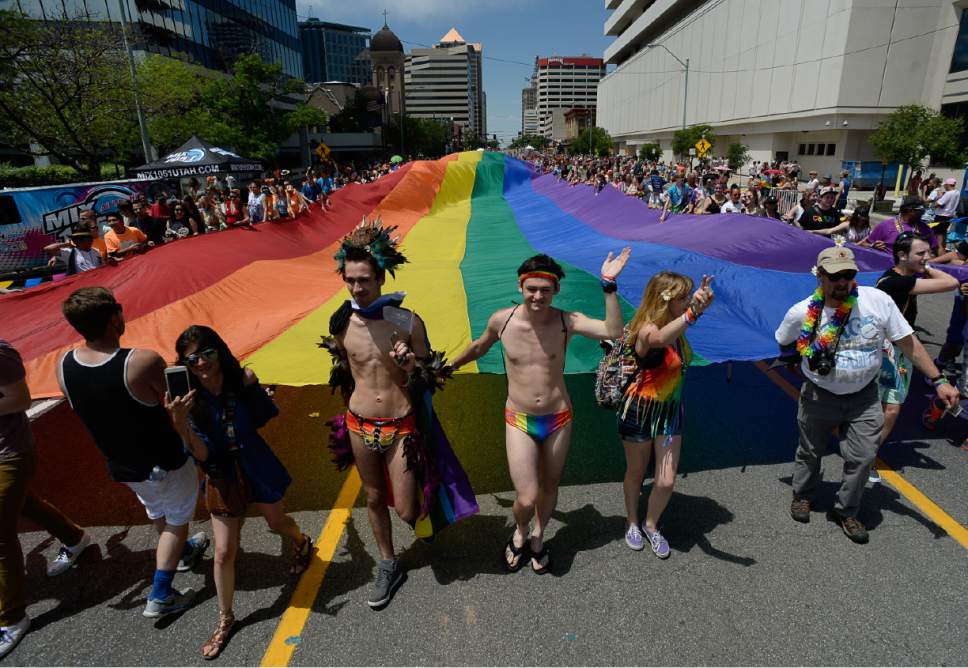 Francisco Kjolseth  |  The Salt Lake Tribune


Thousands gather for the Utah Pride Parade in Salt Lake City, Sunday June 4, 2017.