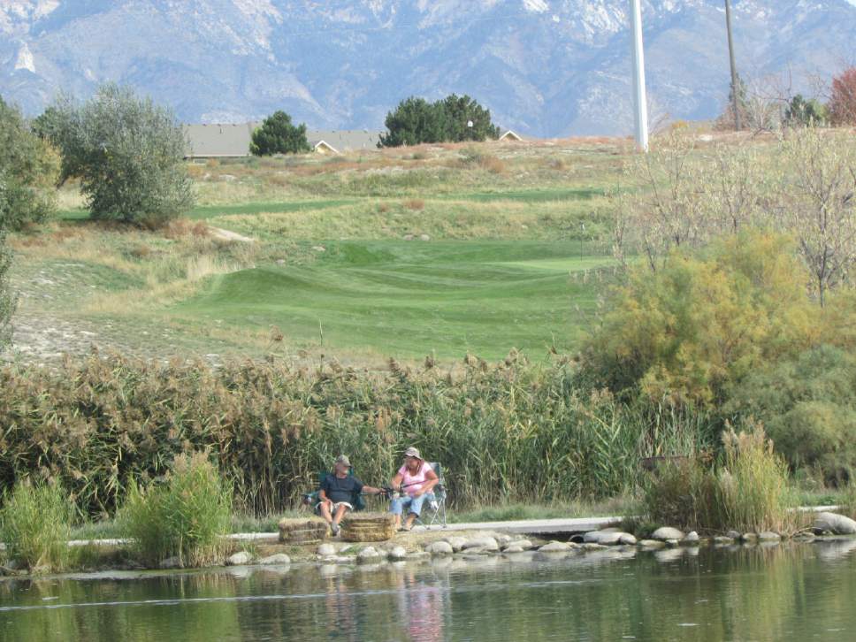 Tom Wharton  |  The Salt Lake Tribune


Community fishing ponds like this one near South Jordan are popular in the summer months.