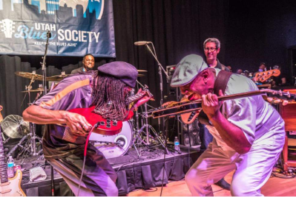  Photo courtesy Michael SchoenfeldBernard Allison (left