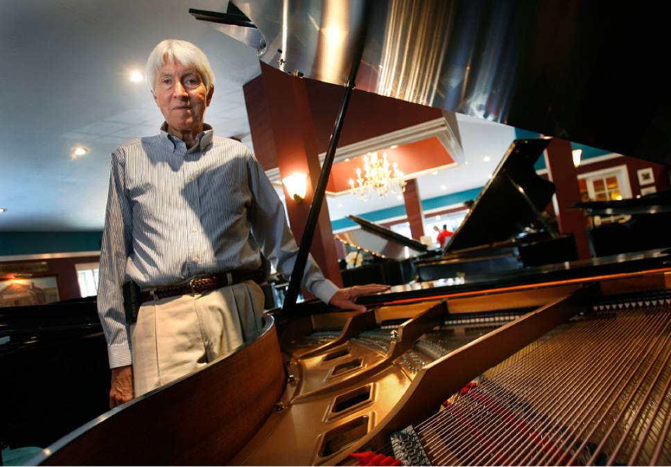 Scott Sommerdorf  |  The Salt Lake Tribune

         
Gerald "Skip" Daynes, fourth-generation owner of Daynes Music Company in Midvale, Monday, October 1, 2012. The store was celebrating its 150th anniversary.